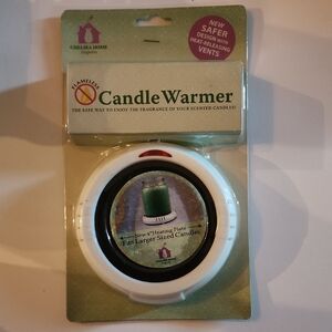 White Candle Warmer